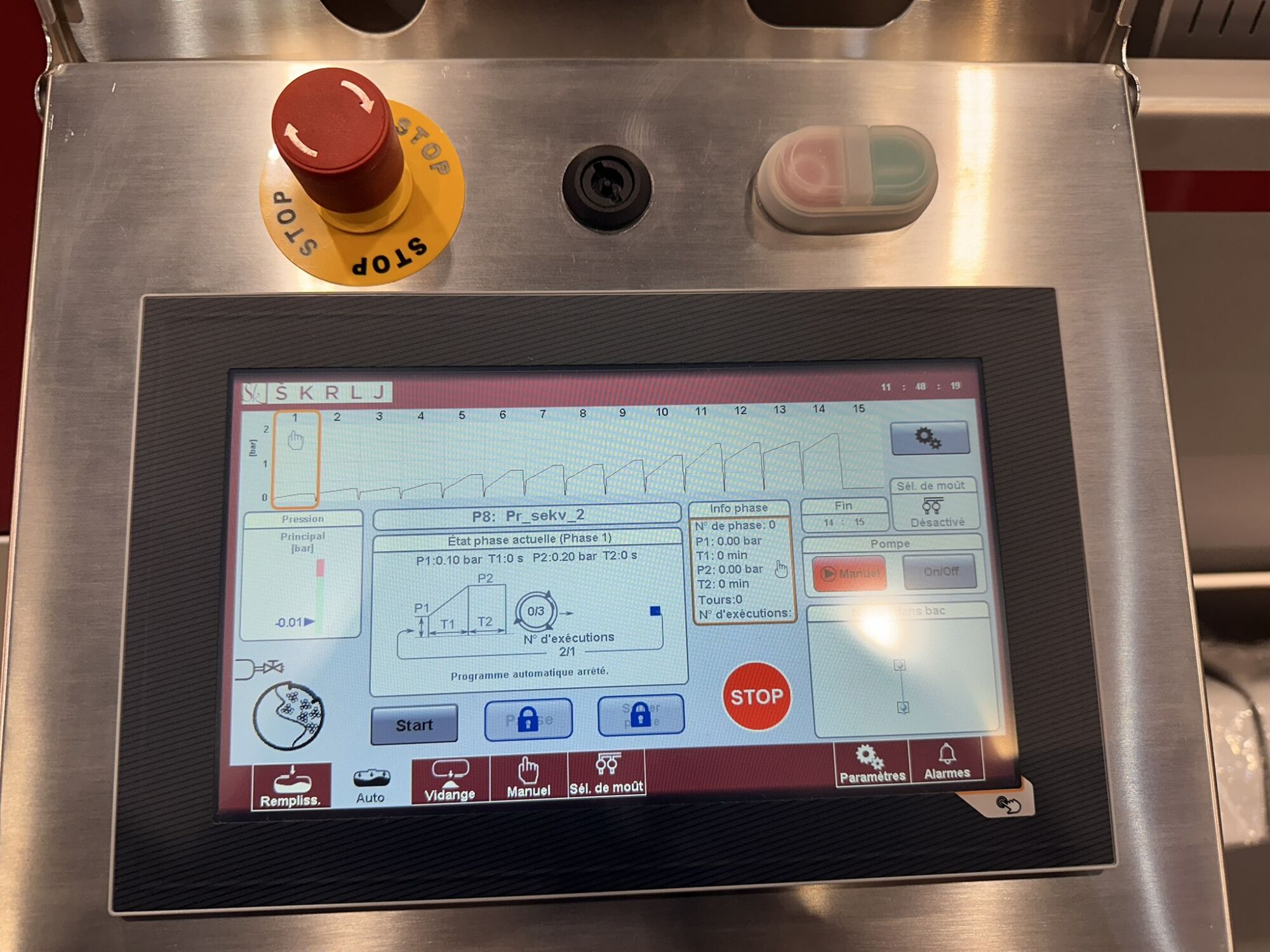 Pressoir Série L à partir de 21hl  &#8211; cage fermée (SK) Colmar 0