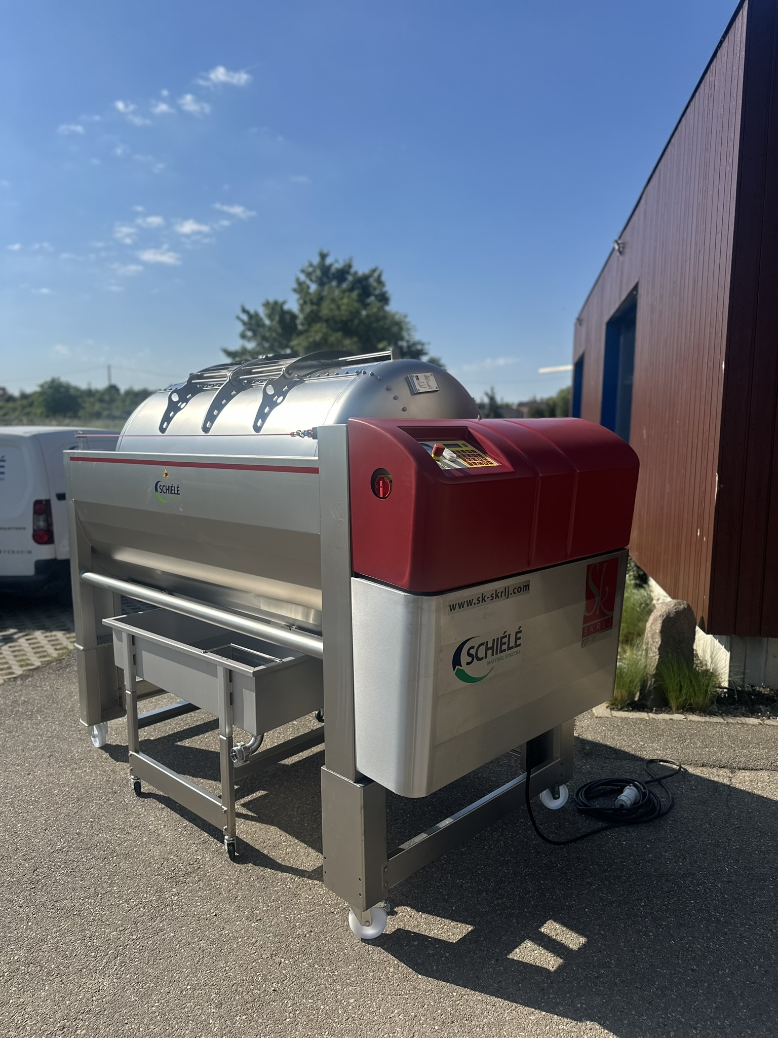 Pressoir Série M de 5 à 16hl &#8211; cage ouverte (Marque SK) Wittelsheim 0