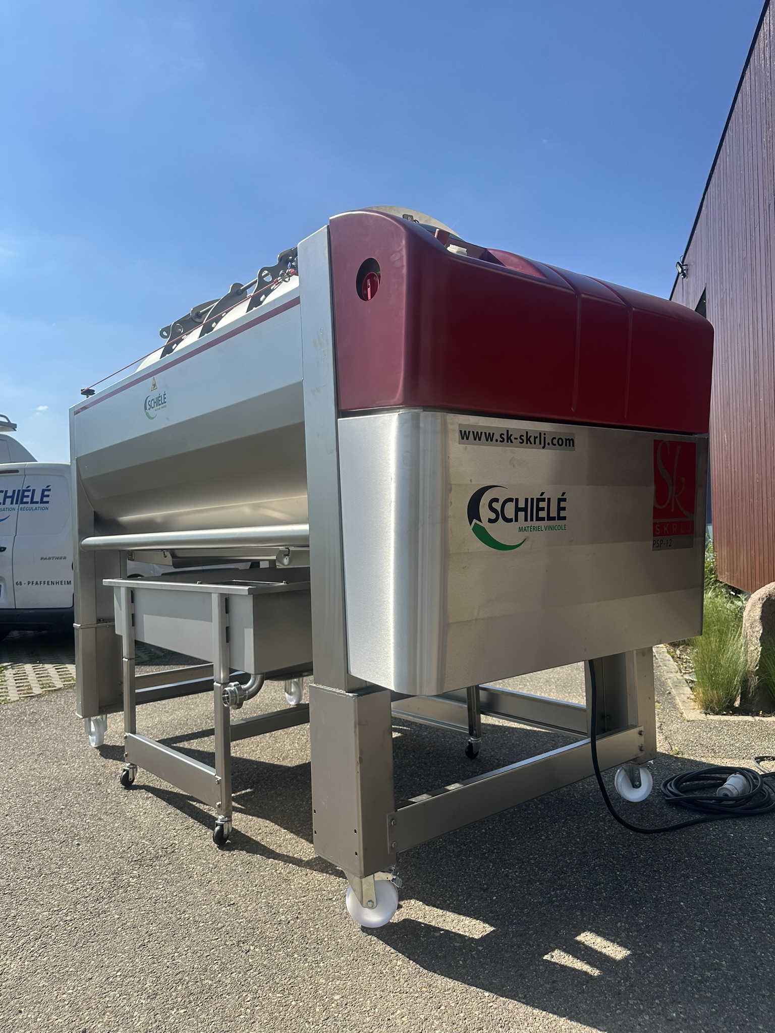 Pressoir Série M de 5 à 16hl &#8211; cage ouverte (Marque SK) Wittelsheim 0