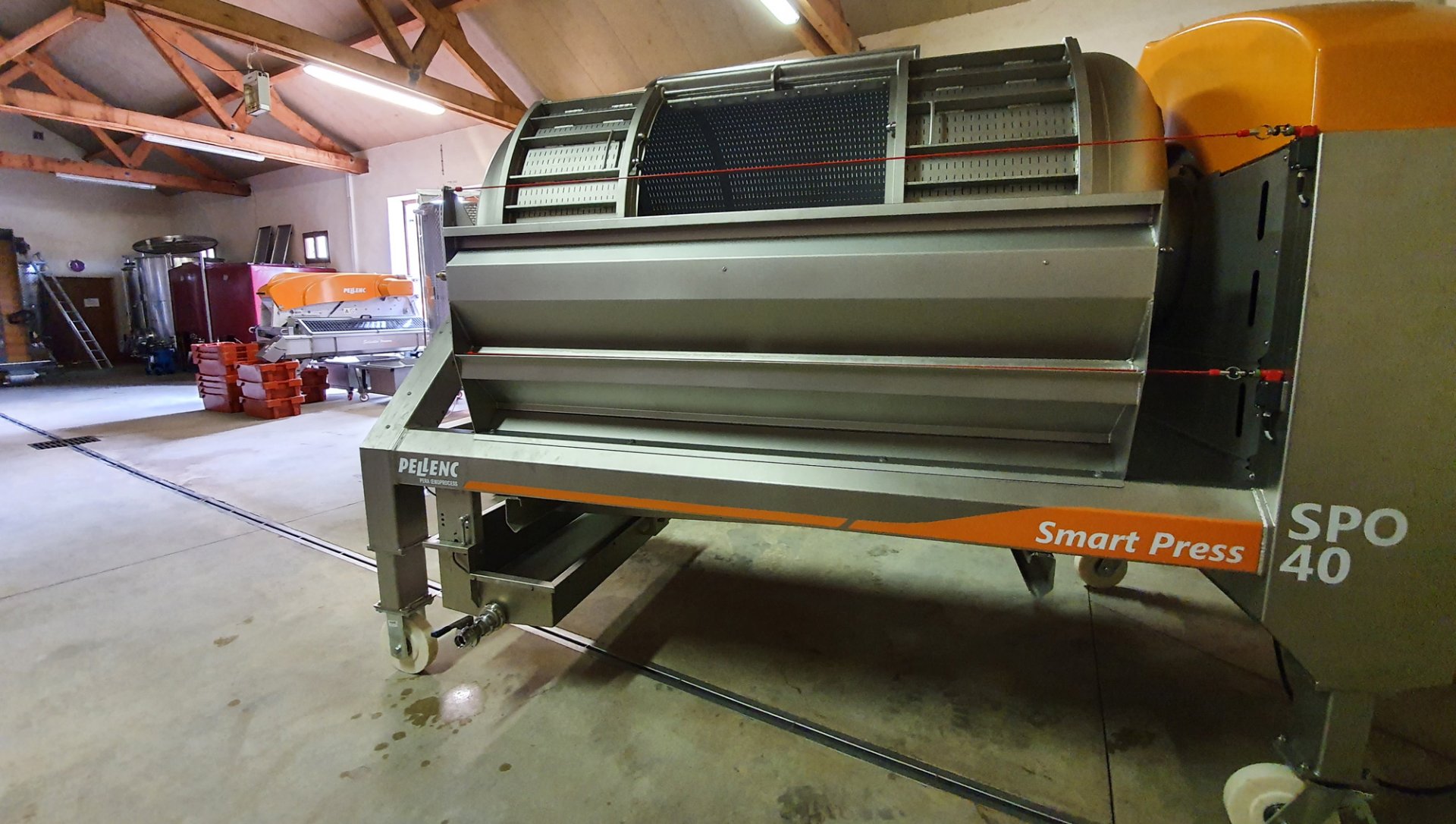 Pressoir SPO 40-150- Cage ouverte (PERA-PELLENC) Guebwiller 0