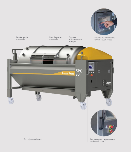 Pressoir SPC 20-30 hl &#8211; Cage fermée (PERA-PELLENC) Riedisheim 0