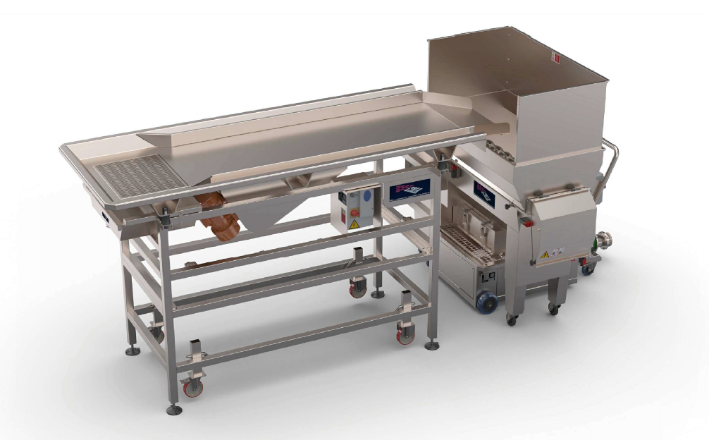 TABLE REHAUSSEE 100X100 | Schiélé Table de tri vibrante (Marque CMA) Mulhouse 0