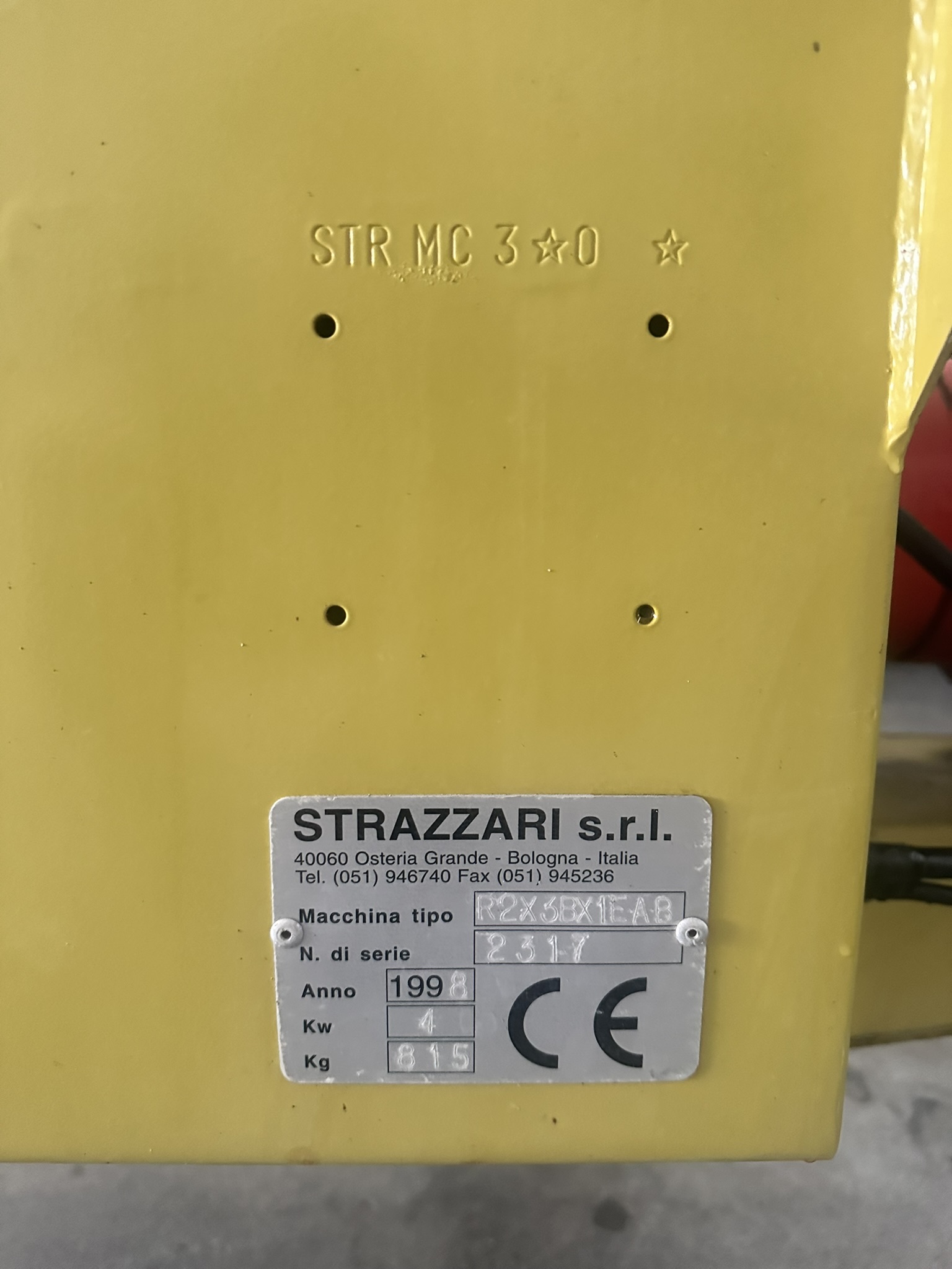 Benne à ogives Strazzari 30hl Pfastatt 0