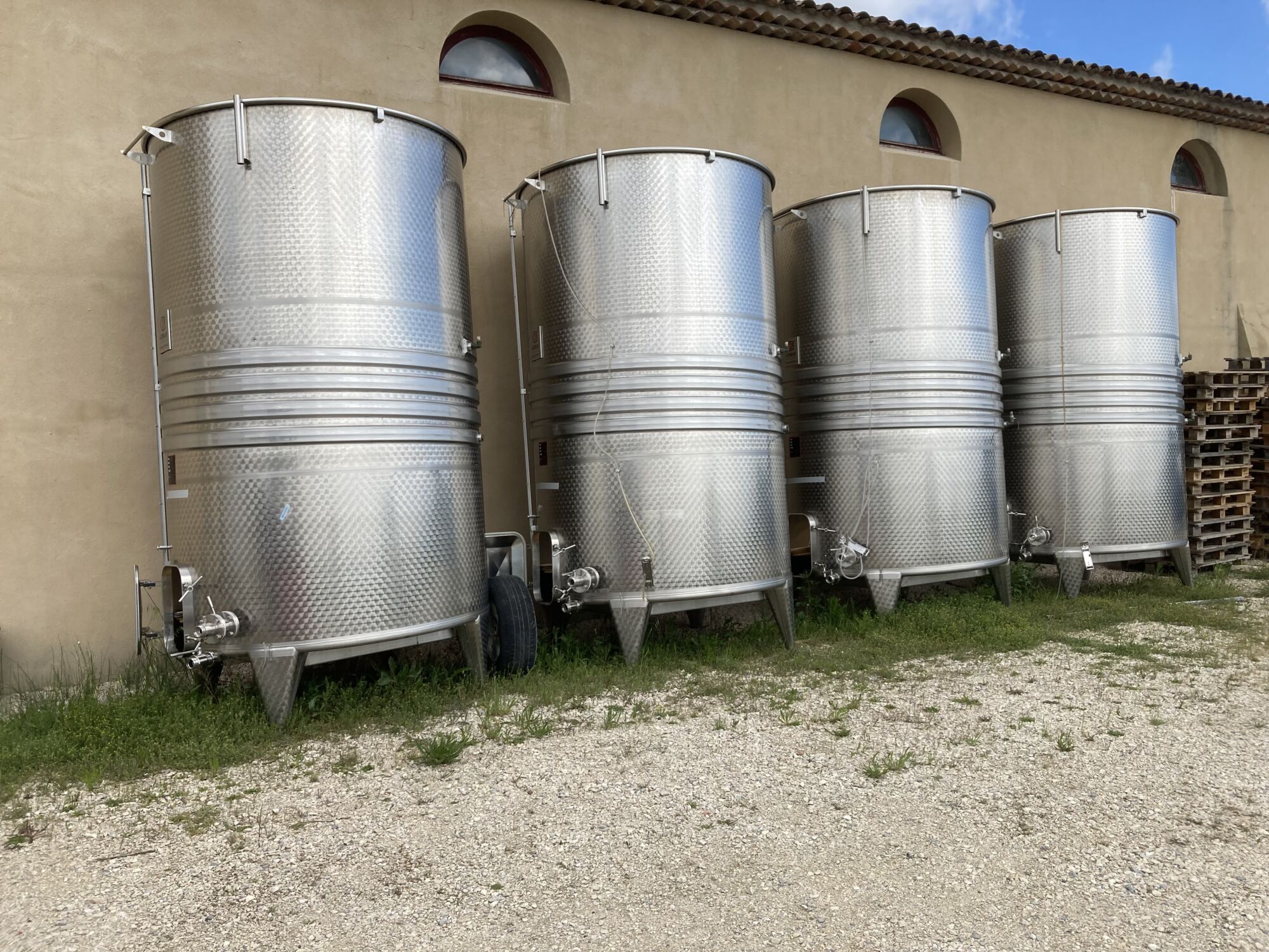 Cuve plafond mobile GIMAR 100hl Colmar 0