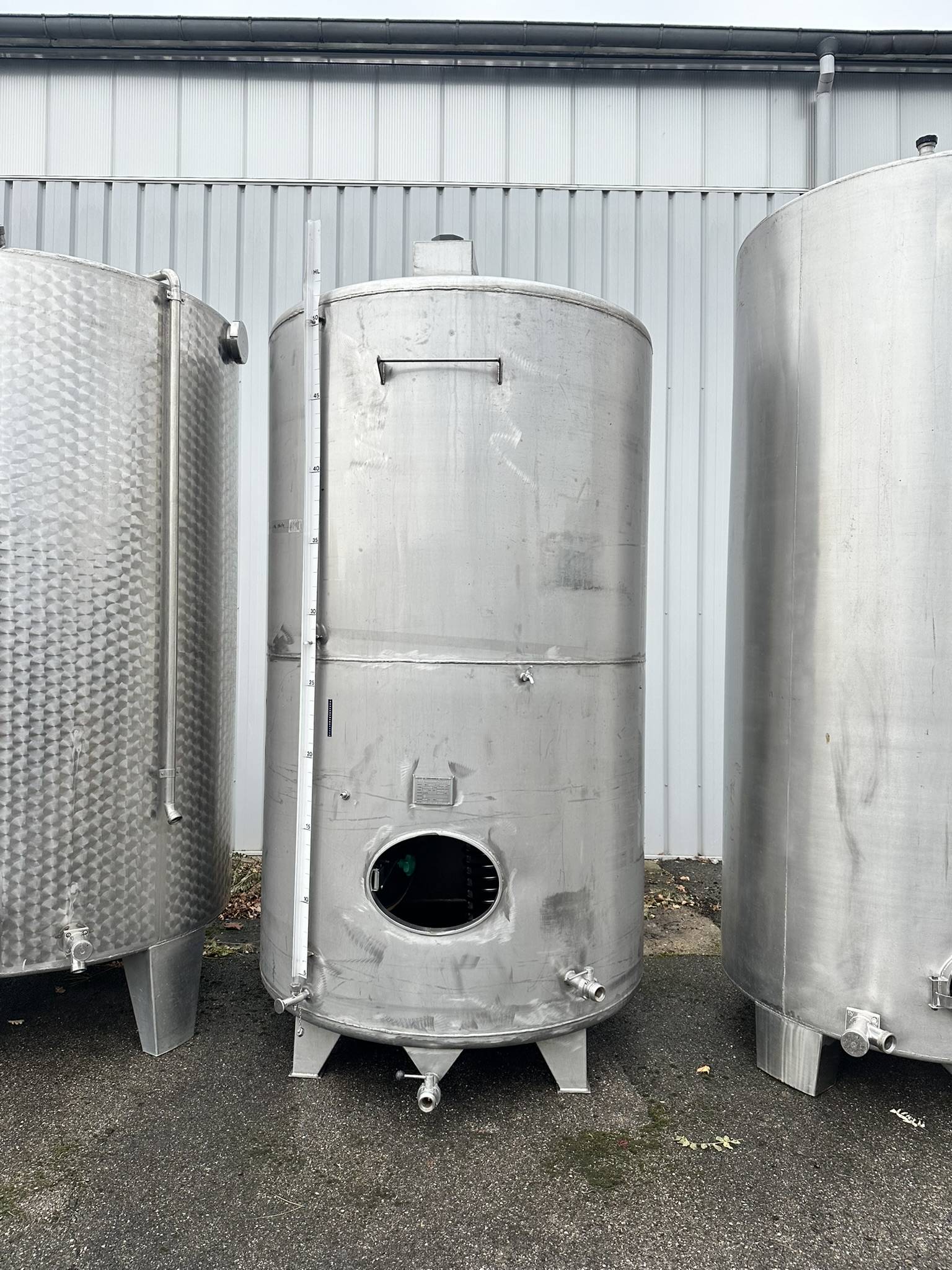Cuve cylindrique fermée 52hl Guebwiller 0