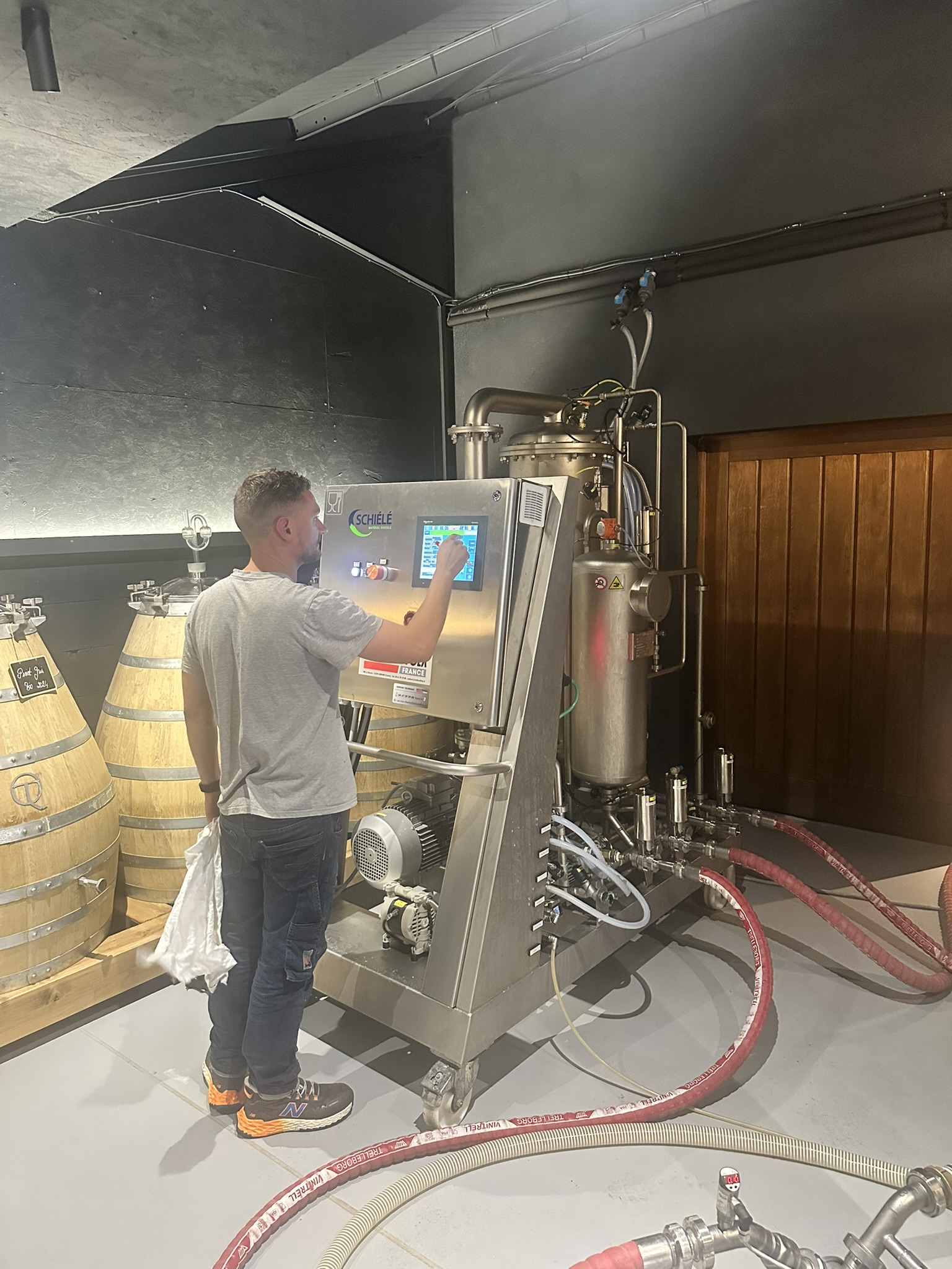 Filtre tangentiel Della Toffola &agrave; membrane c&eacute;ramique : une filtration simple, fiable et adapt&eacute;e &agrave; tous les domaines viticoles Guebwiller 0